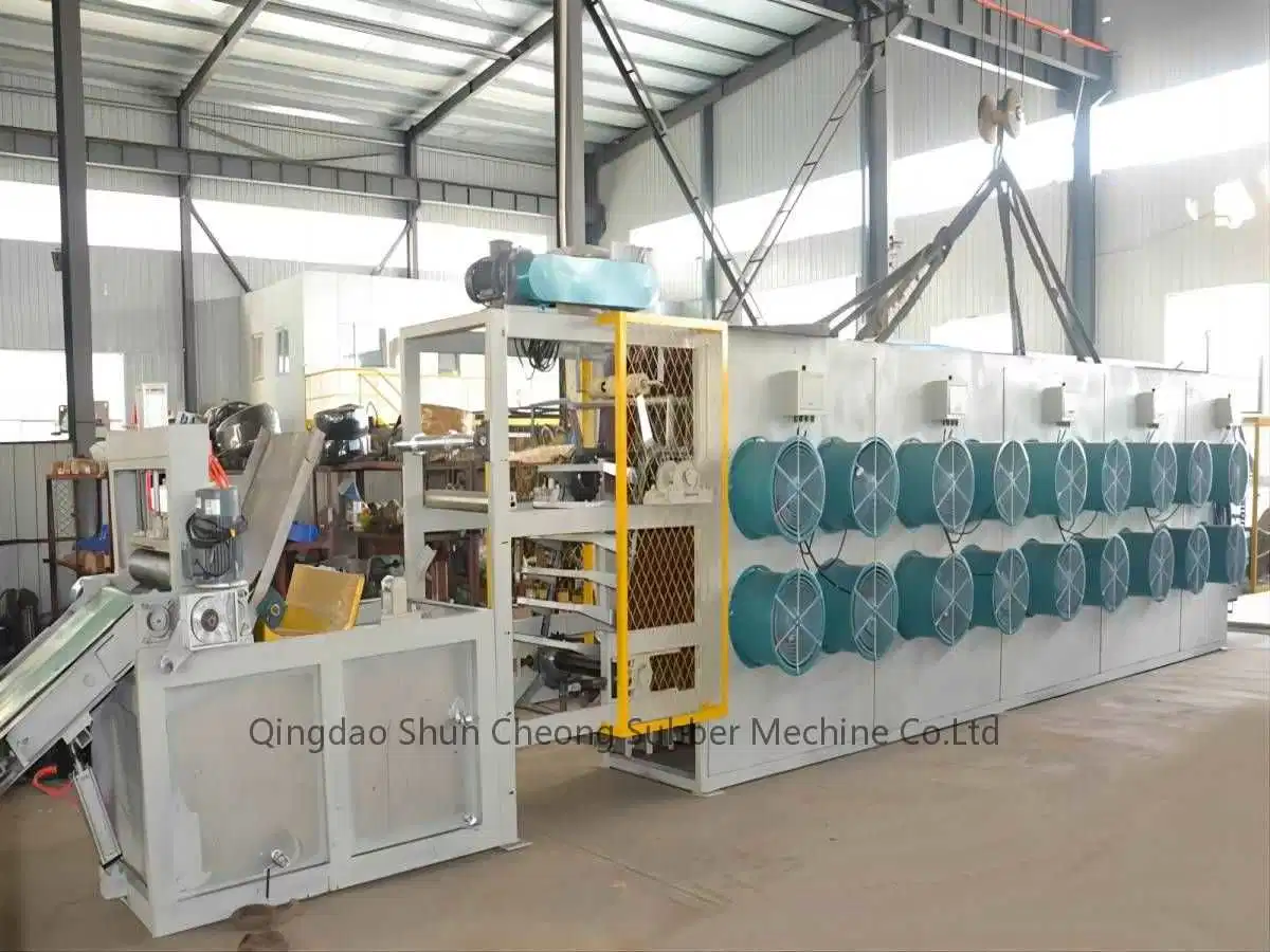 Hot Sale Floor-Standing Type Rubber Film Cooling Machine/Rubber Sheet Cooler