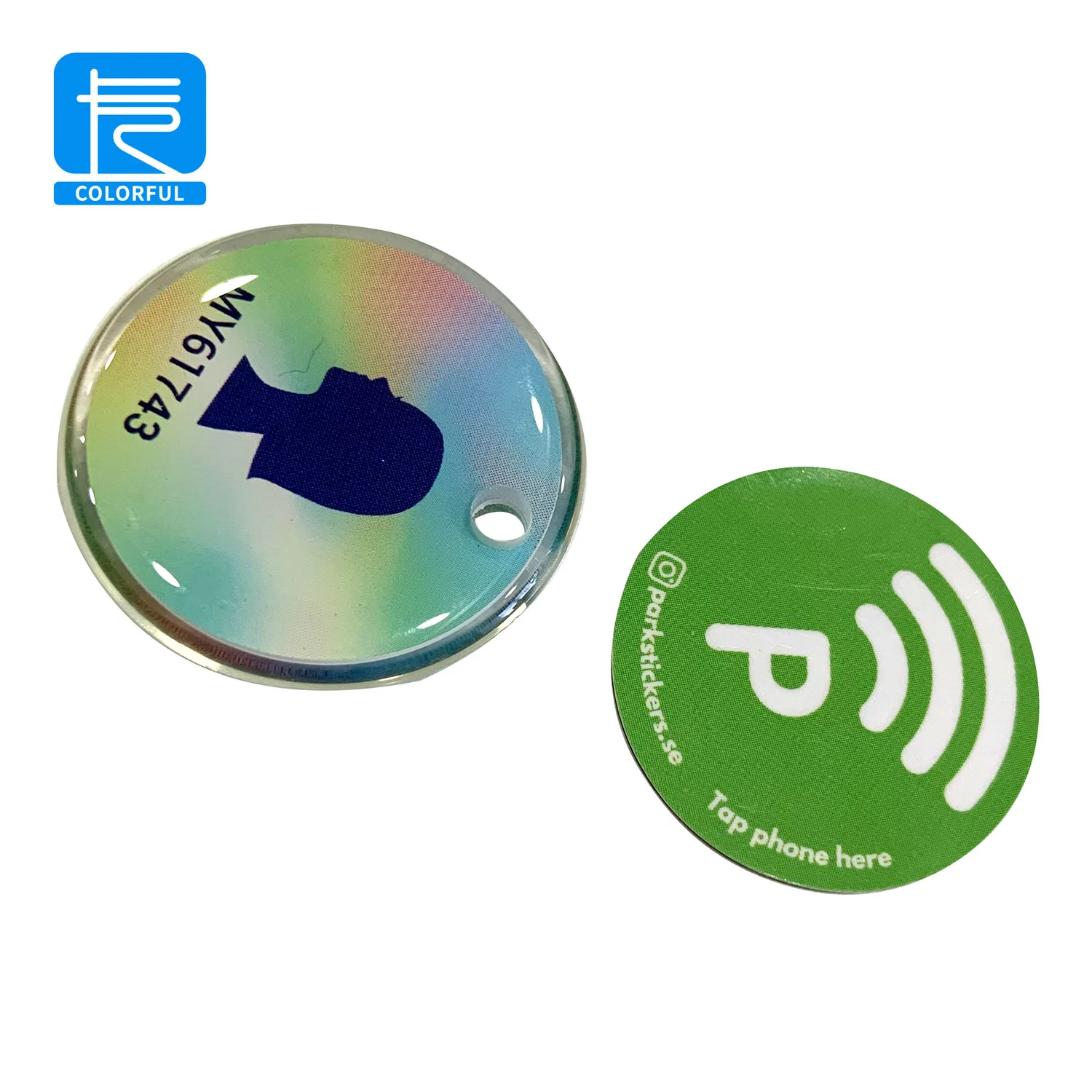 Заводская оптовая продажа Настраиваемая RFID-метка Smart NFC Tag 213 216 М1 RFID-метки