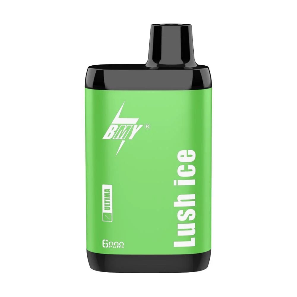 Bmy-Ultima Rechargeable 12ml E-Liquid 0/2/3/5% Nic 6000 Puffs Disposable/Chargeable Vape