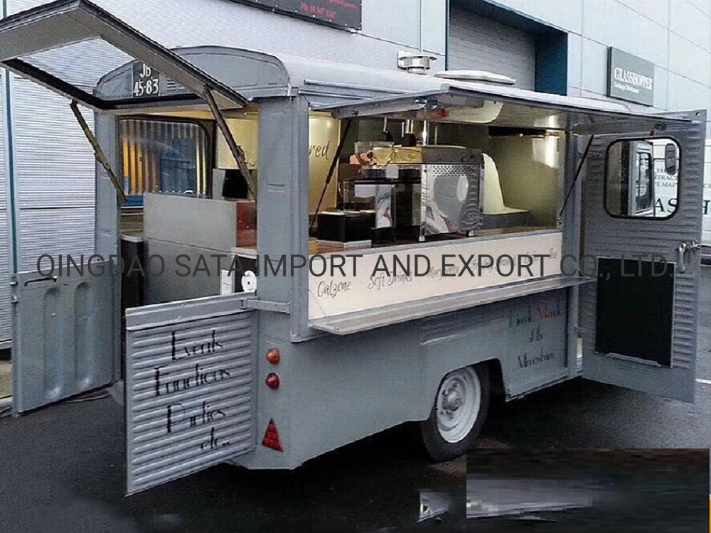 Customized Australian Standard Fast Concession Food Van