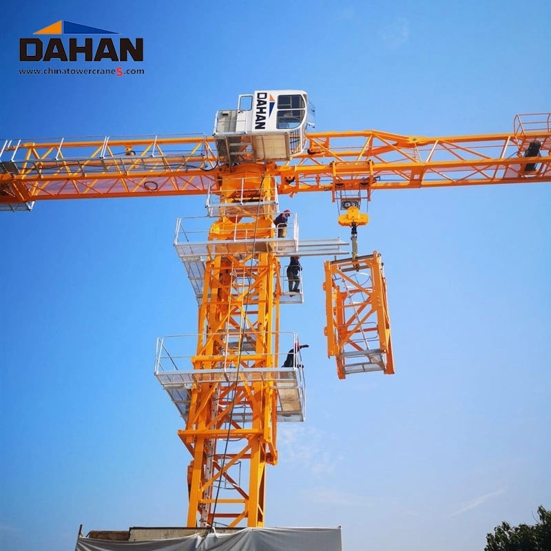 PT7015 Qtz Series Tower Crane, The Maximum Lifting Capacity Is 10t 60m