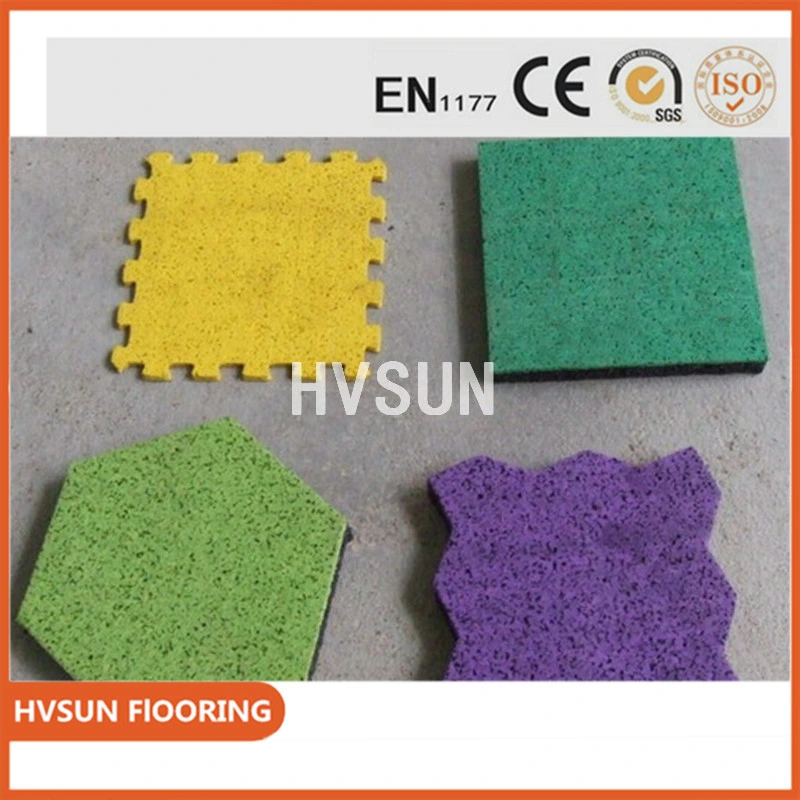 Commercial Use Event Newest Design Grass Mat Rubber Flooring Tiles