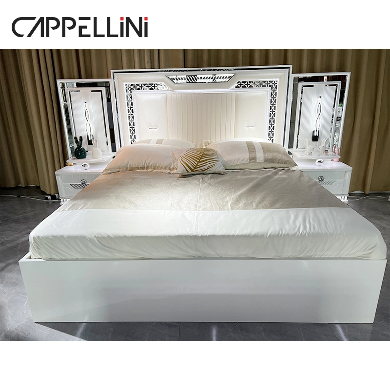 Wholesale China Factory King Bed Modern Hotel Bedroom Office Wooden Home Furniture