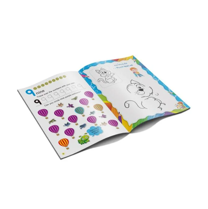 Custom Painting Drawing Coloring Book for Children Kids Colouring Books Printing Educational Toys