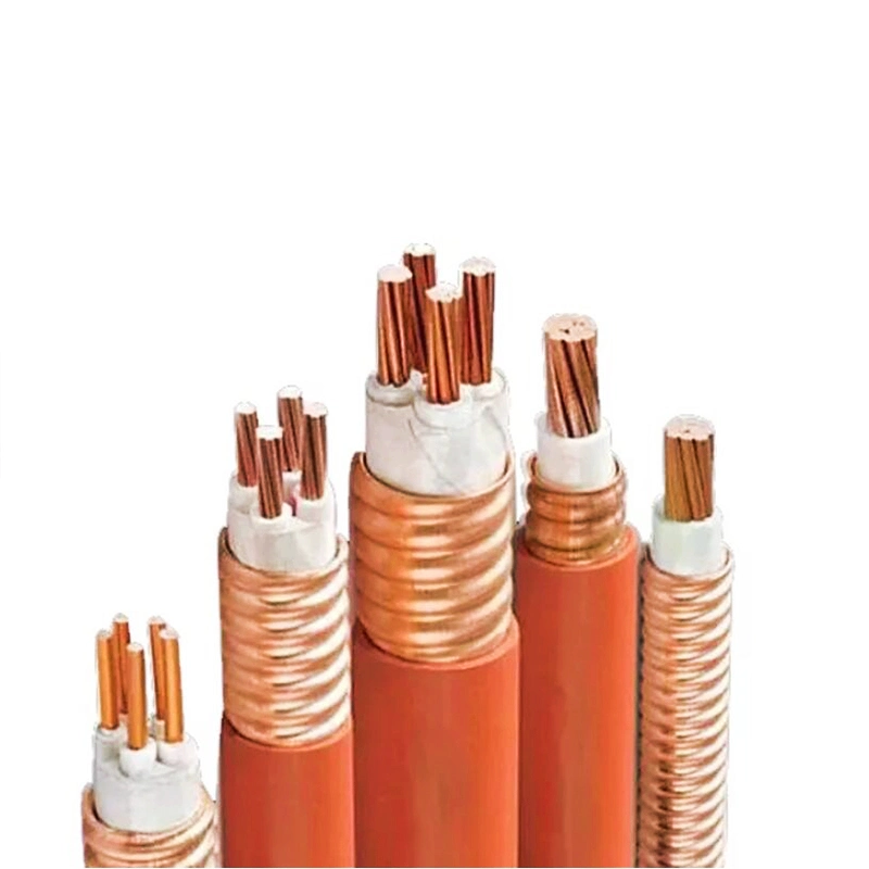 Bttrz Mineral Insulated Fireproof Cable Multi Core Copper Conduct Copper Sheath Power Cable