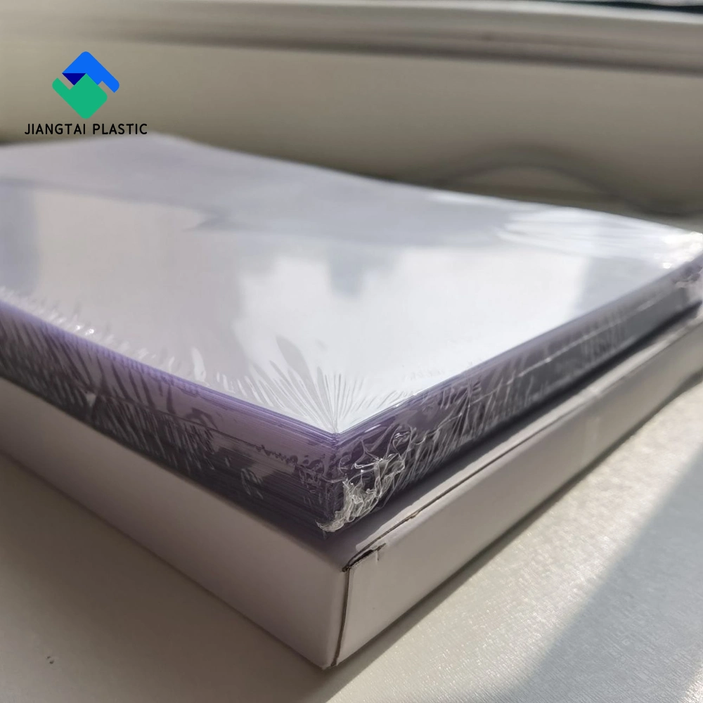 Jiangtai A3 A4 Customized Size Clear PVC Film Transparent PVC Sheet Binding Covers