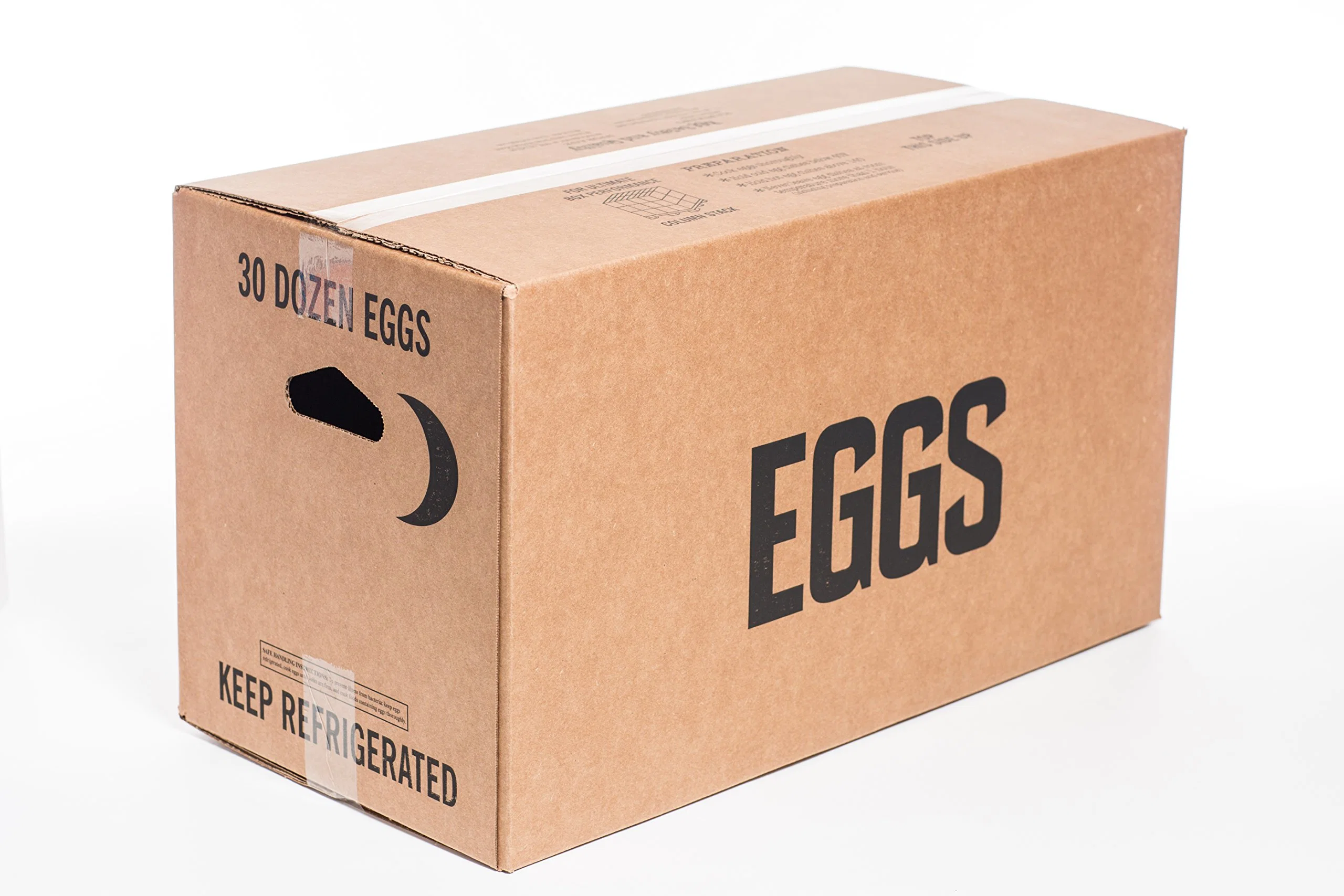 Wholesale/Supplier Bespoke Eggs Box Foldable Corrugated Packaging Boxes Carton Box for Egg Tart