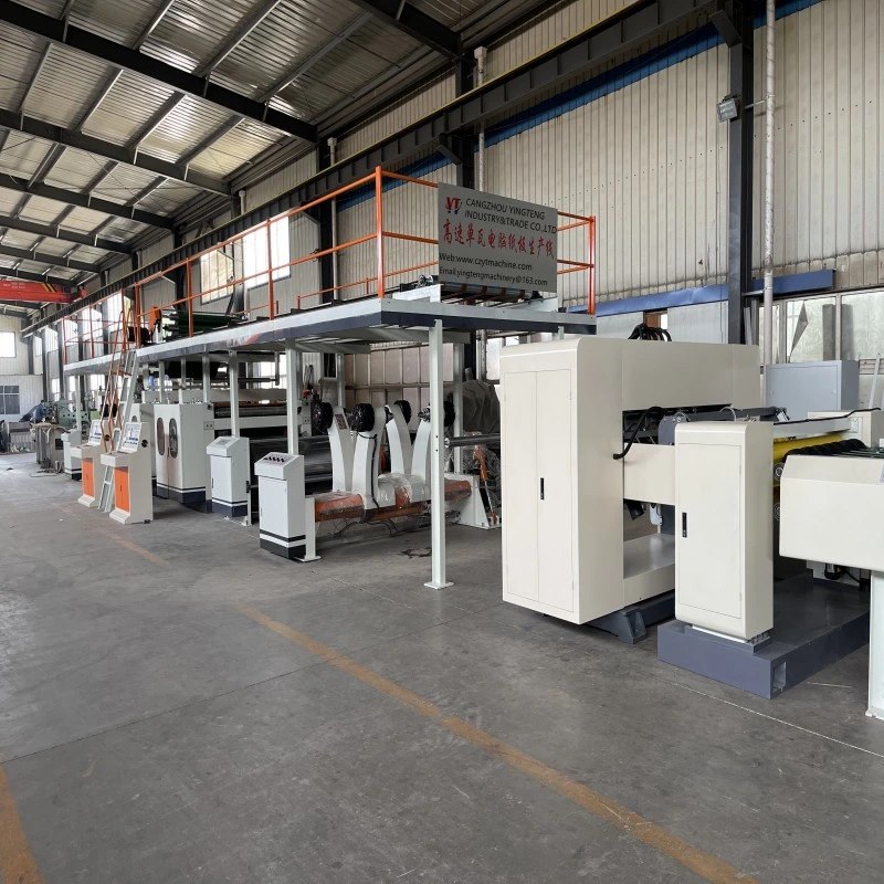 Single Layer High Speed Corrugated Paperboard Production Line