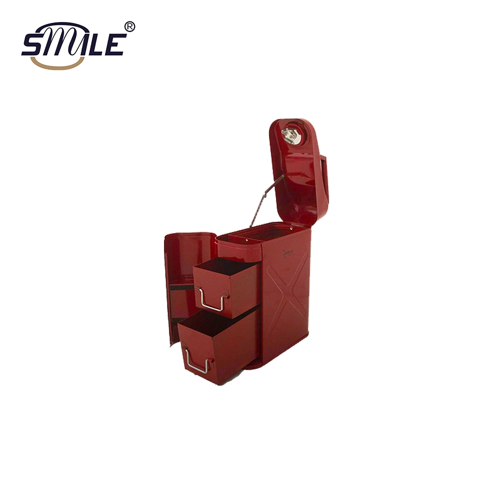 Smile Wholesale Price Hand Tools Layer Metal Tool Box Iron Tool Box