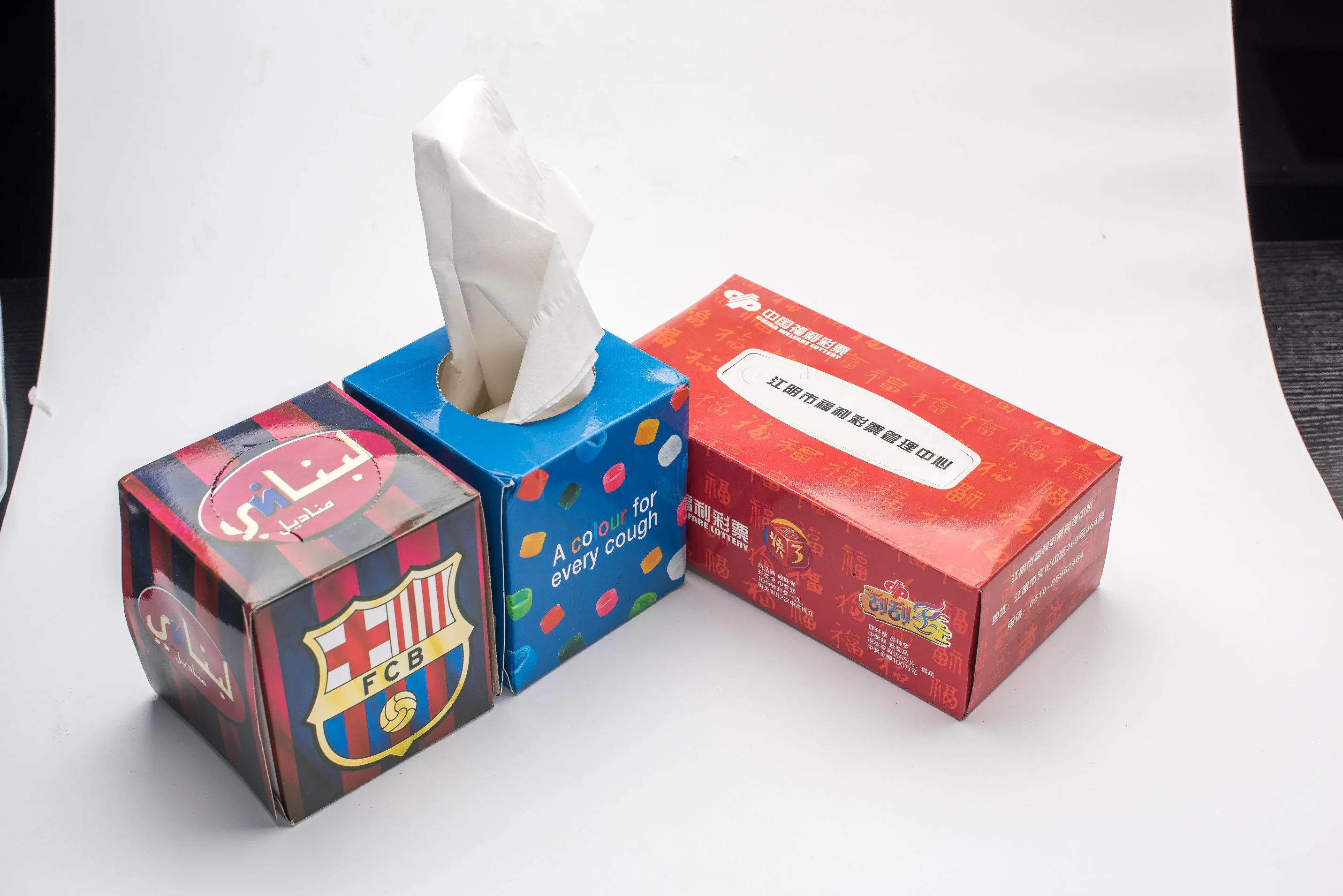 Square Box Customized Printed Pocket Facial Tissue