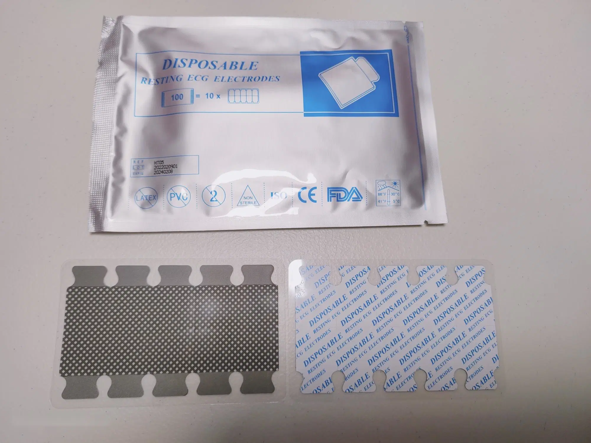 Diagnostic (Resting) Disposable ECG Electrodes for Medical Use