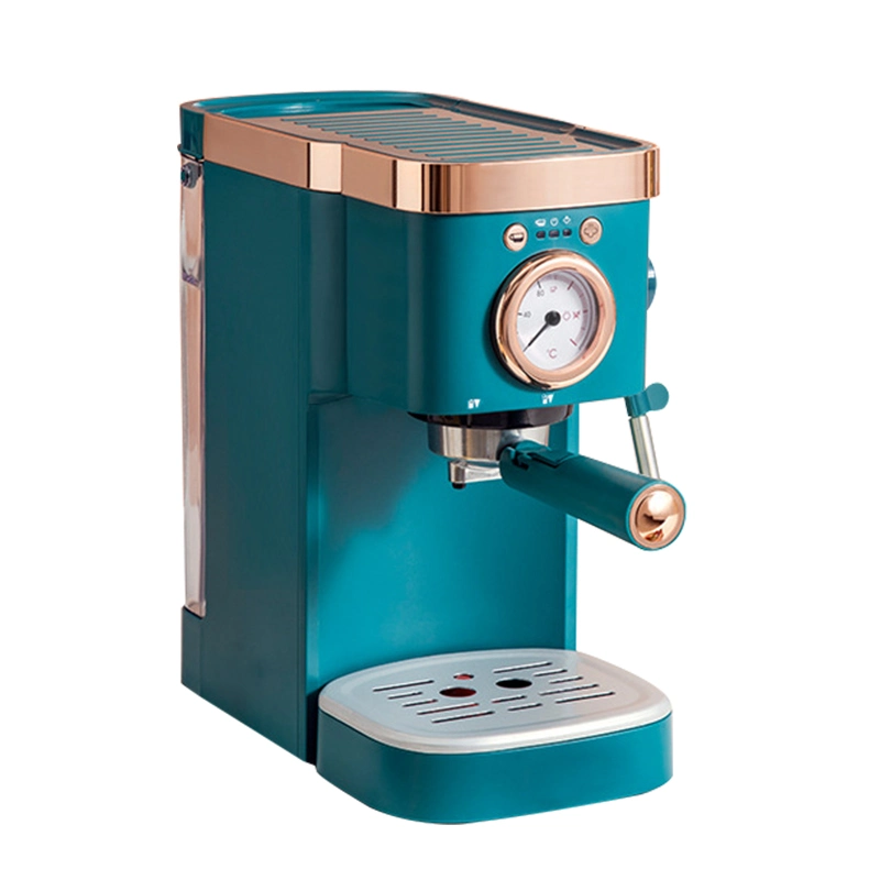 Retro Design 20bar High Pressure Extraction Semi Automatic Coffee Maker Machine