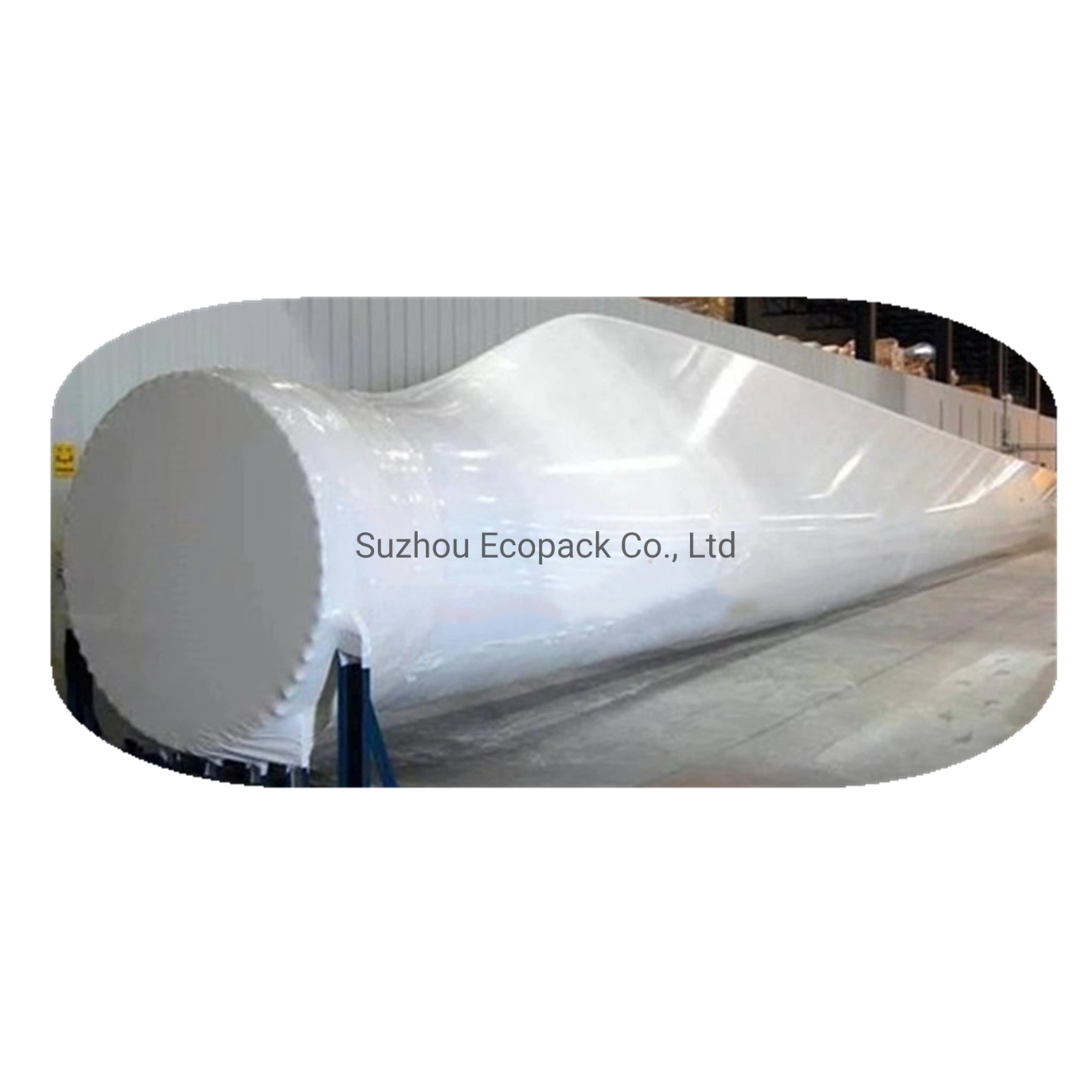 40FT 50FT DIN4102 B1 Scaffolding Shrink Wrap for Construction Building Temporary Wall