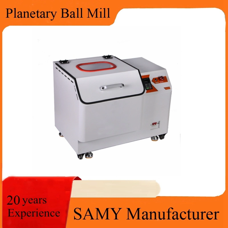 High Energy Bench-Top Vertical Vacuum Alumina Planetary Ball Mill