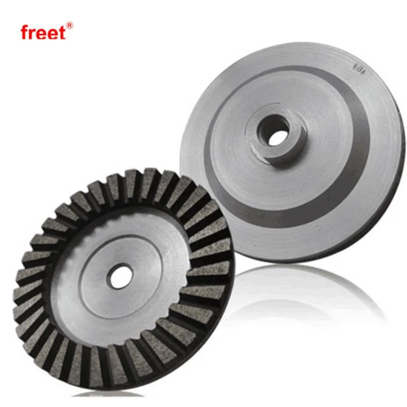 Steel&Aluminum Segmented Turbo Diamond Grinding Cup Wheel