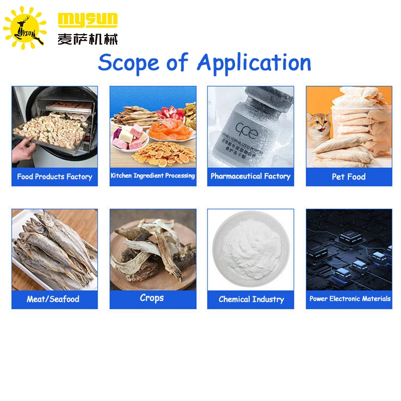 High quality/High cost performance  Food Processing Machinery Vacuum Freeze-Drying Equipment for Fruit/Meat/Seafood