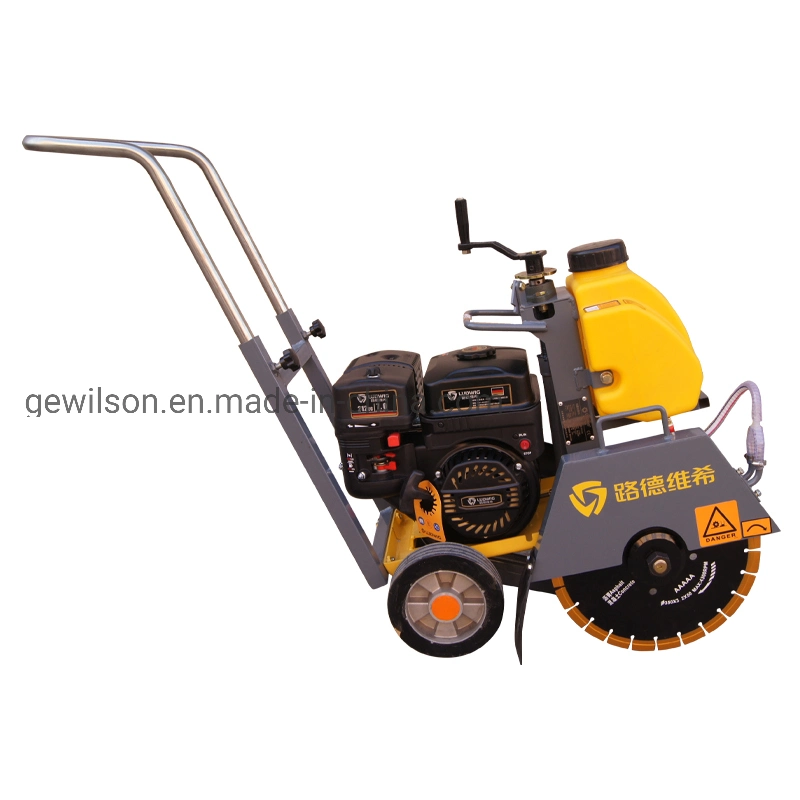 2019 China Supplier Gewilson Walk Behind Diesel Concrete Cutter Floor Saw Max Cutting Depth 120 mm Blade Diameter 300-350 mm