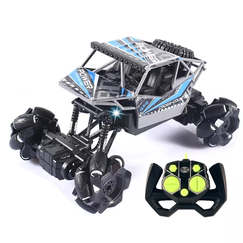 Escala de 4WD de juguete de cuatro vías de metal de Cross Country Big Rock Crawler Radio Control Subir coche nuevos juguetes de Navidad de 2022.