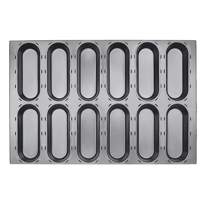 Oval Cake Mould-12 Indents and Oval Bread Mould-12 Indents