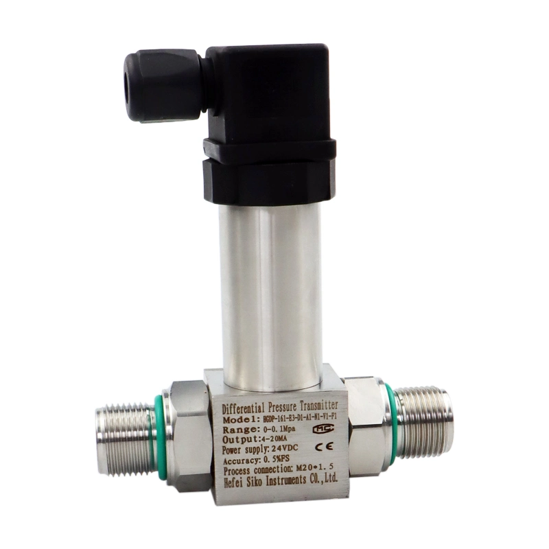 4-20mA Output 0-3000kpa Oil Pressure Measurement Silicon Differential Pressure Transmitter