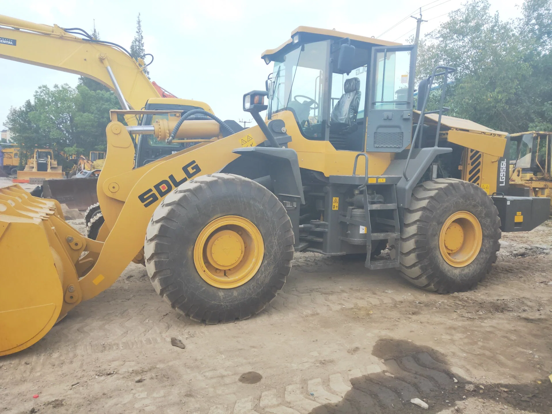 Secondhand Wheel Loader Sdlg LG956L Used Original Sdlg LG956 with 1 Year Warranty