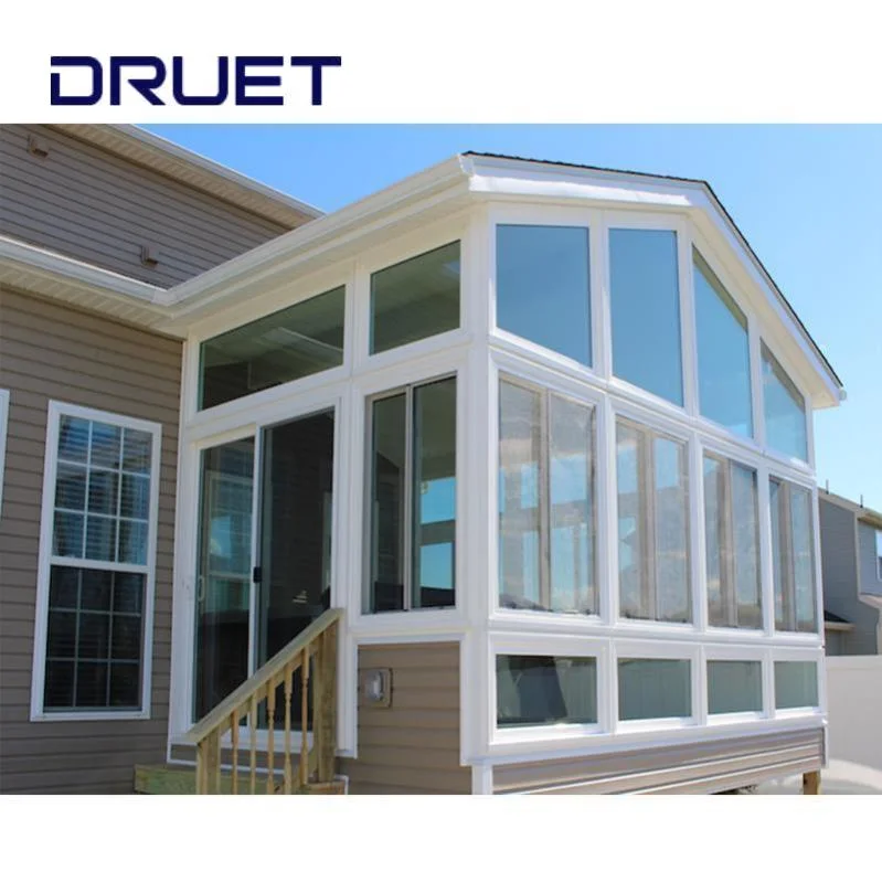 Customized Glass Roof Aluminum Glass Houses Sunroom