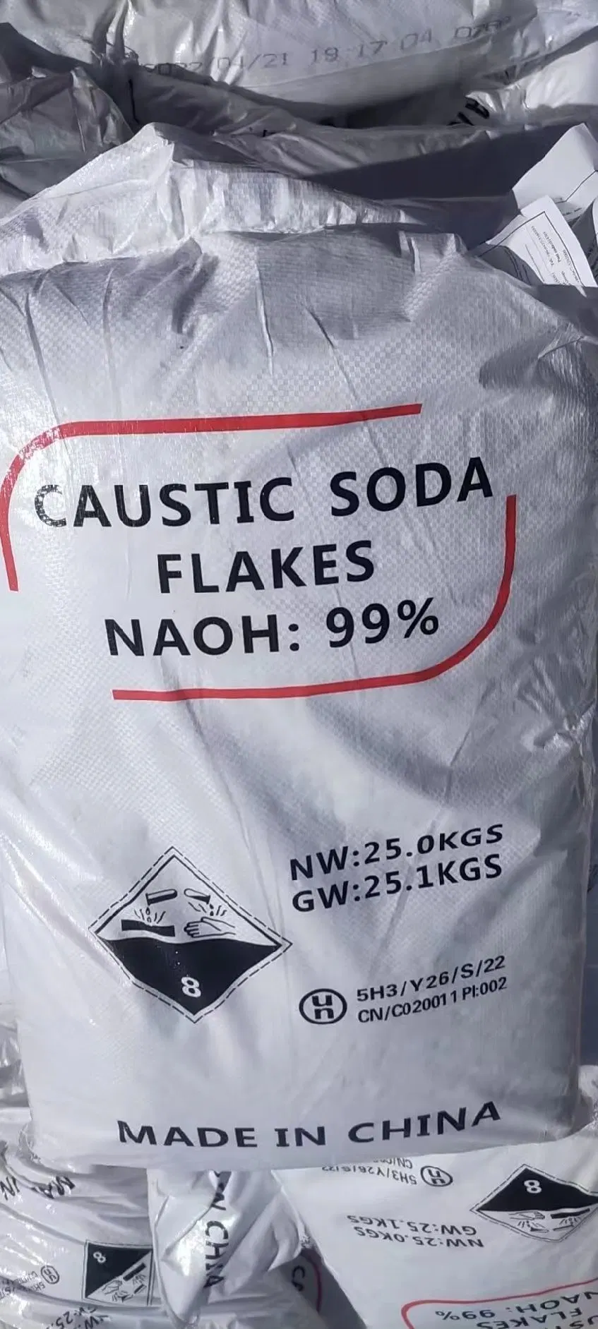 Caustic Soda 99% with High quality/High cost performance  Directly From Chinese Factory