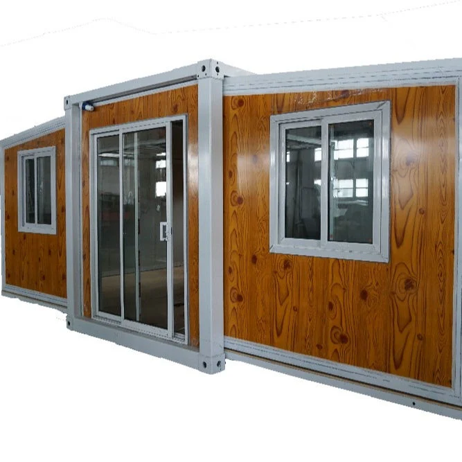Prefabricados 40 pies de Casa Contenedor móvil Solar Modular plegable Casas