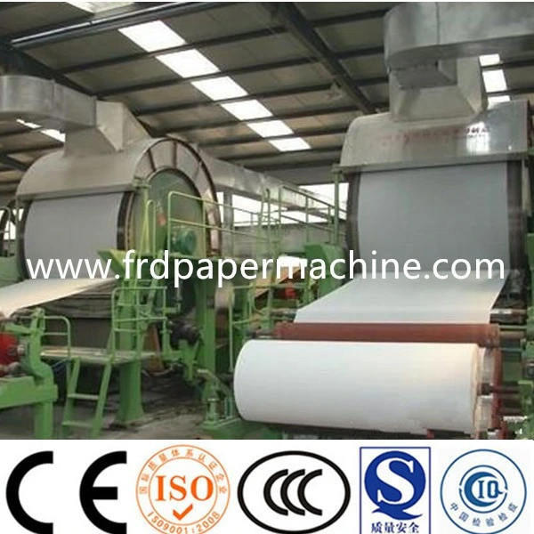 Automatic Embossed and Perforated Toilet Tissue Paper Making Glue Lamination Kitchen Towel Paper Rewinding Paper Product Making Machine