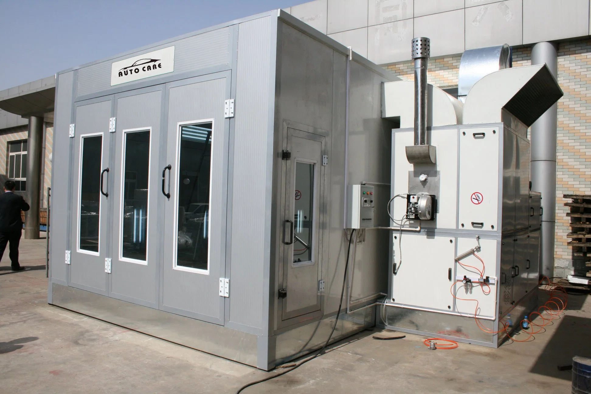 Diesel or Gas or Electricity Heated Automotive Car Spray Booth Paint Booth