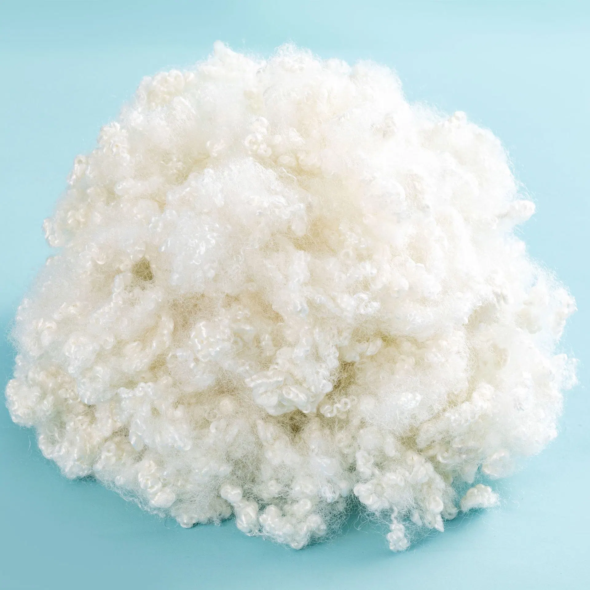 Recycled 3D Polyester Staple Fiber Silicon