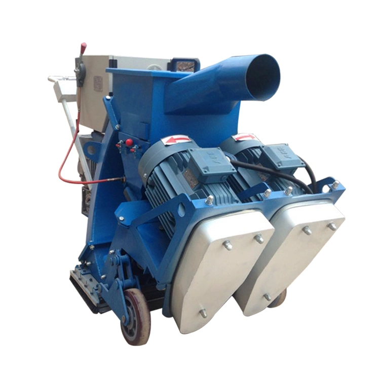 Electric New Pivot Wooden Packing China Mobile Shot Blasting Machine