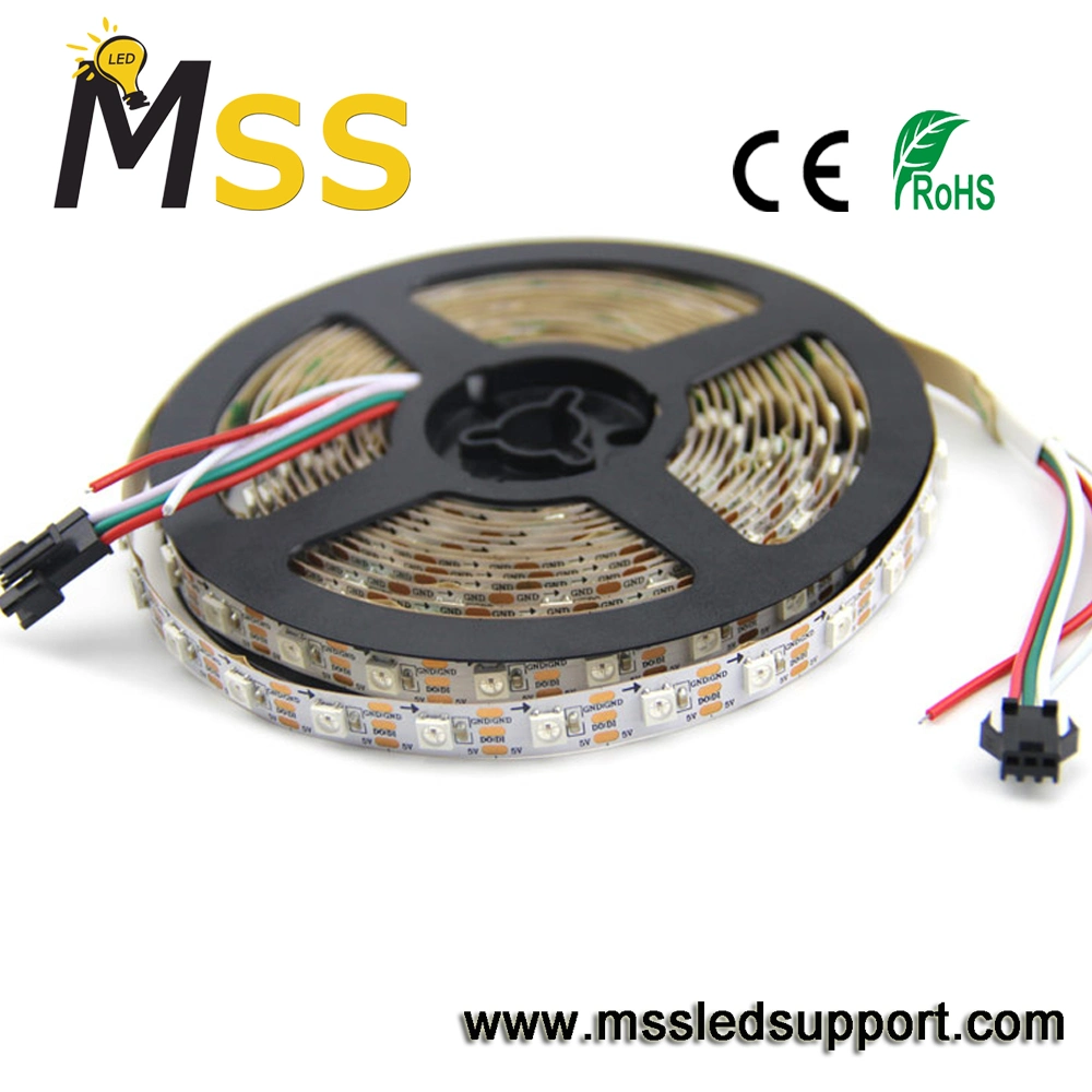 Ws2812/2811 Addressable RGB 5050 5V Flexible LED Strip Pixel LED