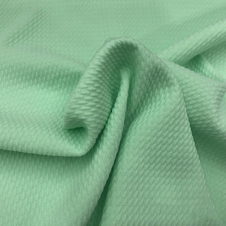 33 Colors in Stock Bullet Jacquard Solid 4 Way Stretch Spandex Polyester Knitting Liverpool Fabric Wholesale