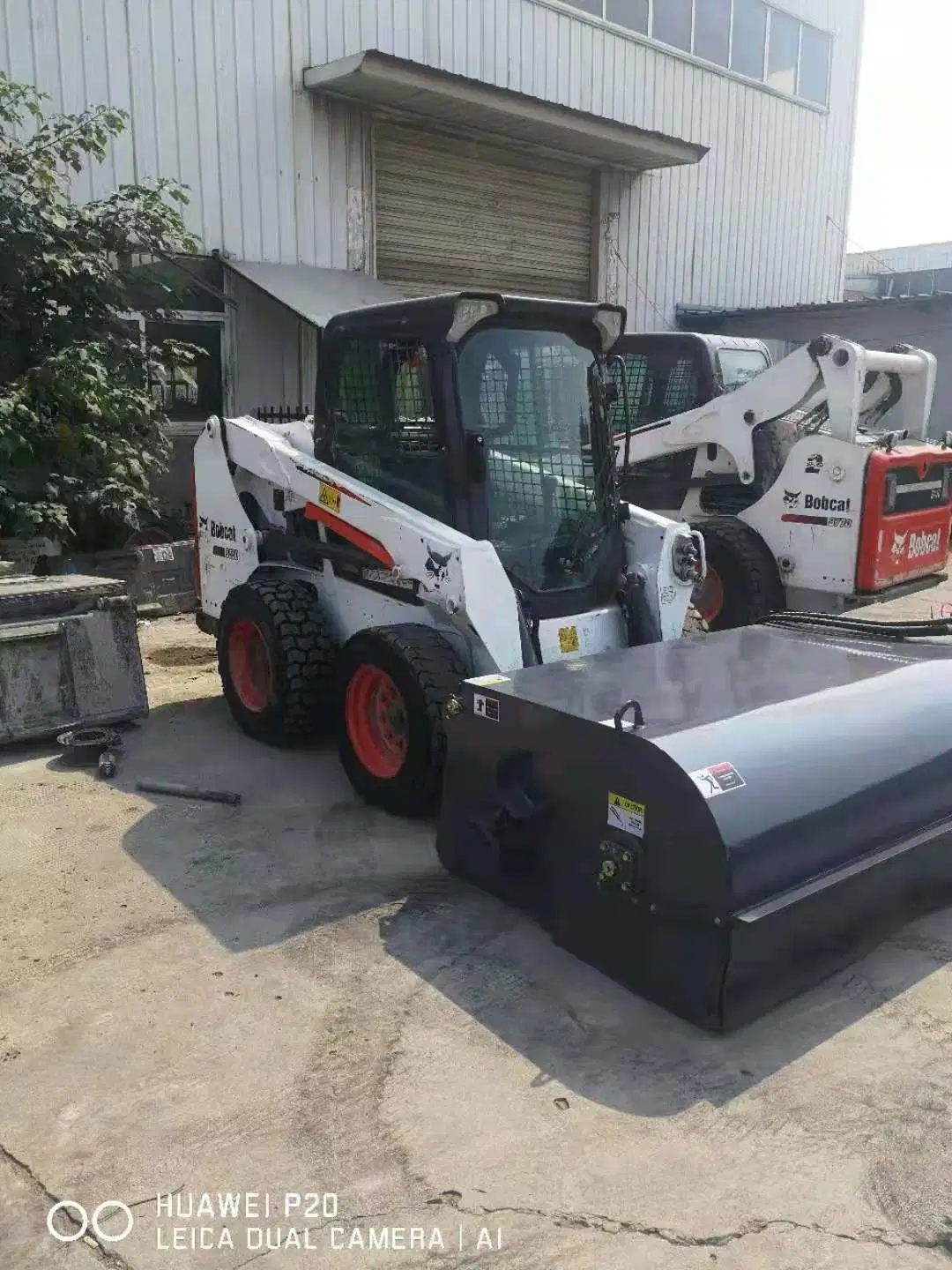 Brand New Skid Loader Hopper Sweeper Attachment with Best Price