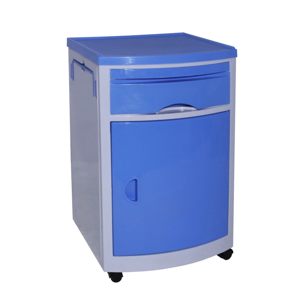 Plastic Bedside Record Cart Basco Document Instrument Clinic Bedside Cabinet