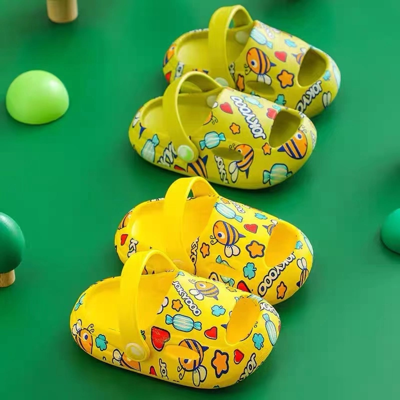 Hot Selling Wholesale/Supplier Custom Slide Non-Slip Home Outdoor Fashion Boys and Girls Shoes Baby Slippers
