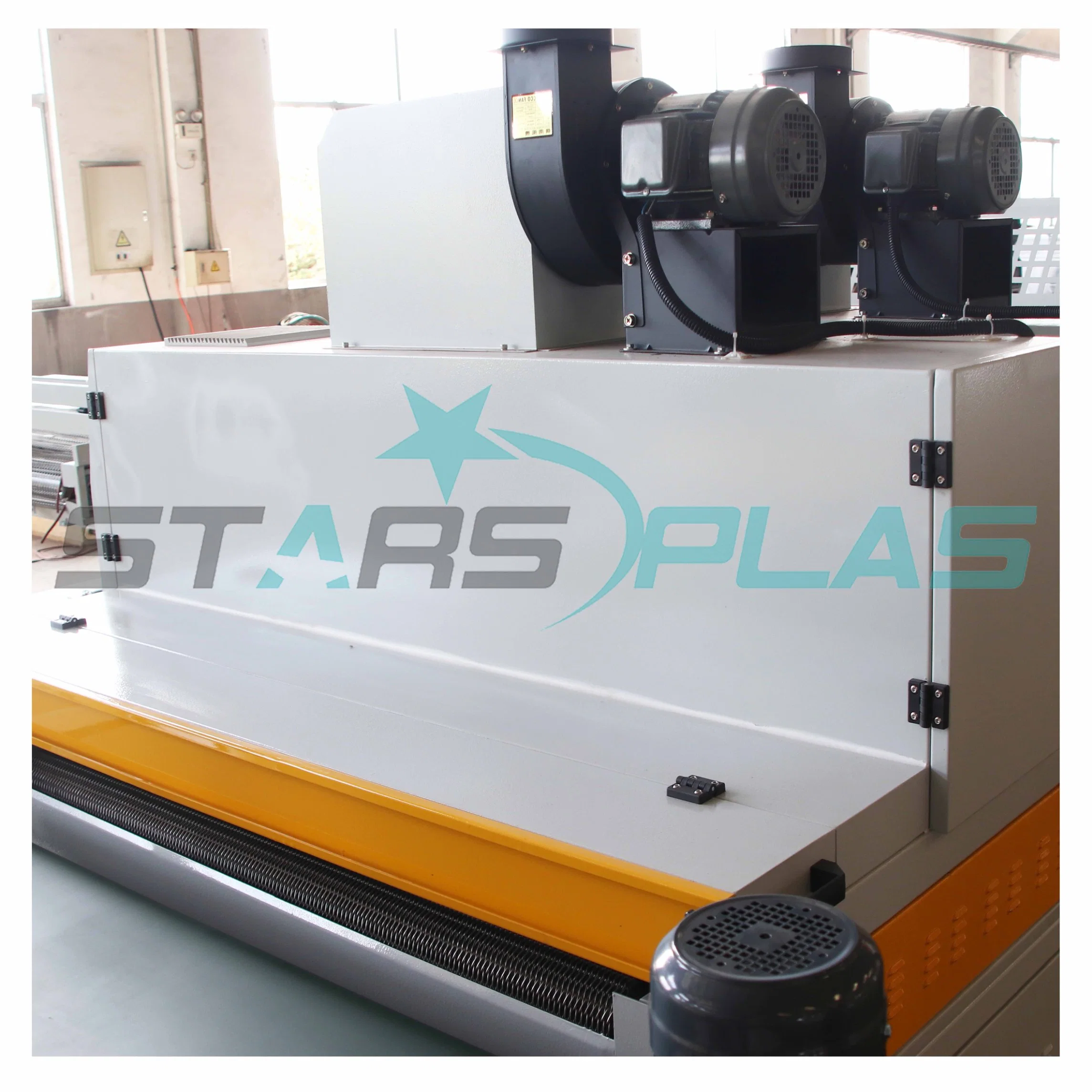 Starsplas 5 Lamps 6m IR Heater UV Coating Machine for Spc Production Line