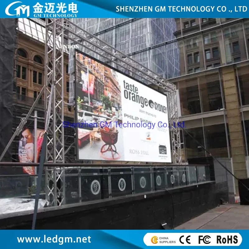 Factory Price Outdoor Indoor Mobile Stages P3.91 P4.81 LED Video Advertising Display (500X500mm and 500X1000mm)