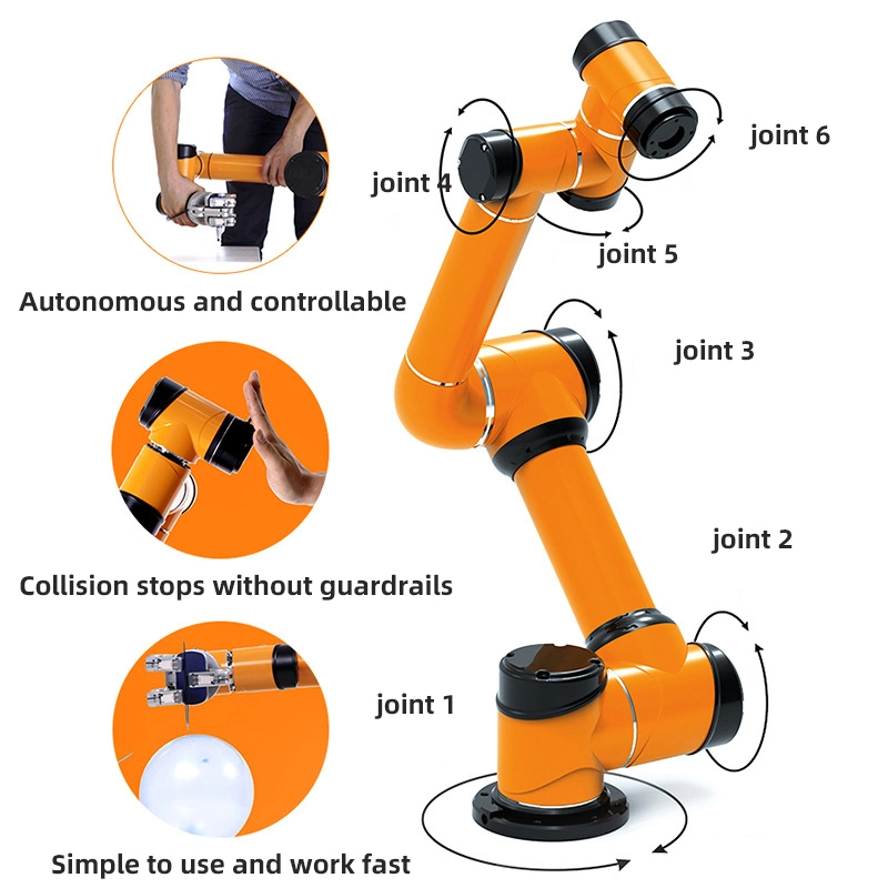 High quality/High cost performance  Industrial Robot Arm 6 Axis OEM Cobot Arm Collaborative Robot