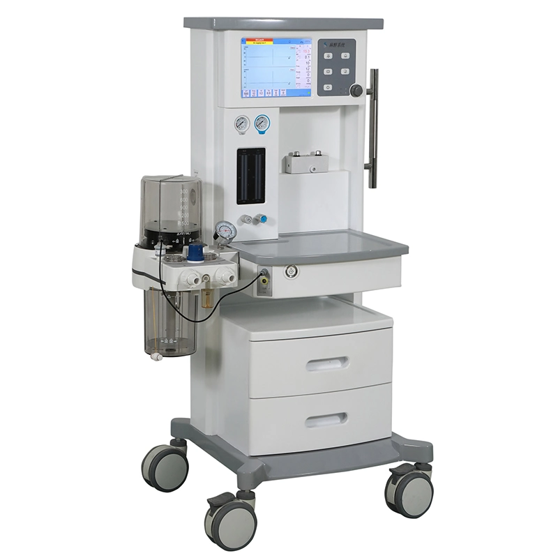 Small Animal Gas Anesthesia Machine Vet Anesthesia System Medical Portable Veterinary Anesthesia Machine with Vaporizer