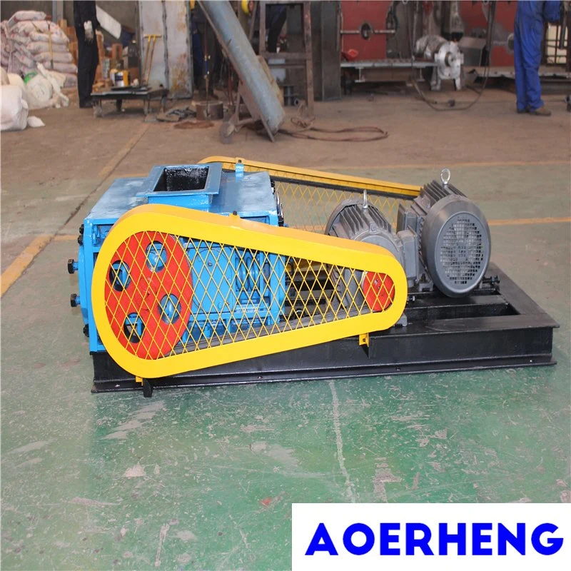 Rubber Metal Plastic Glass Paper Wood Crusher with Double Shaft