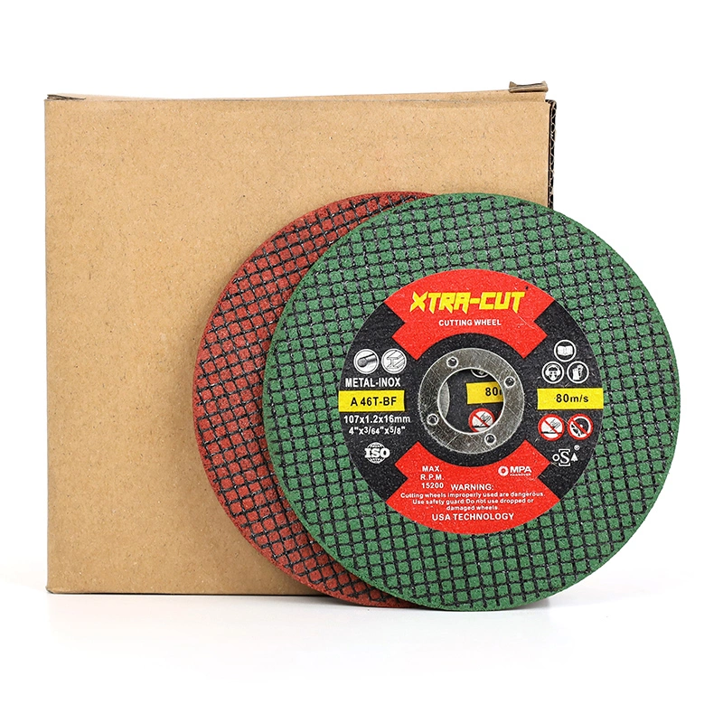 Disque de coupe abrasive avec de la résine de roue