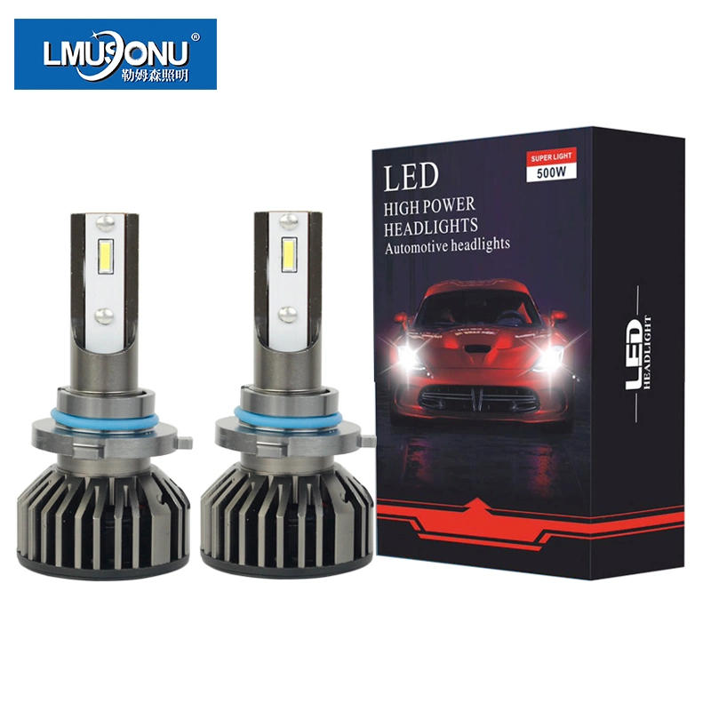 Lmusonu Super Bright F2 9005 LED Car Lamp 6600lm Fan Cooling