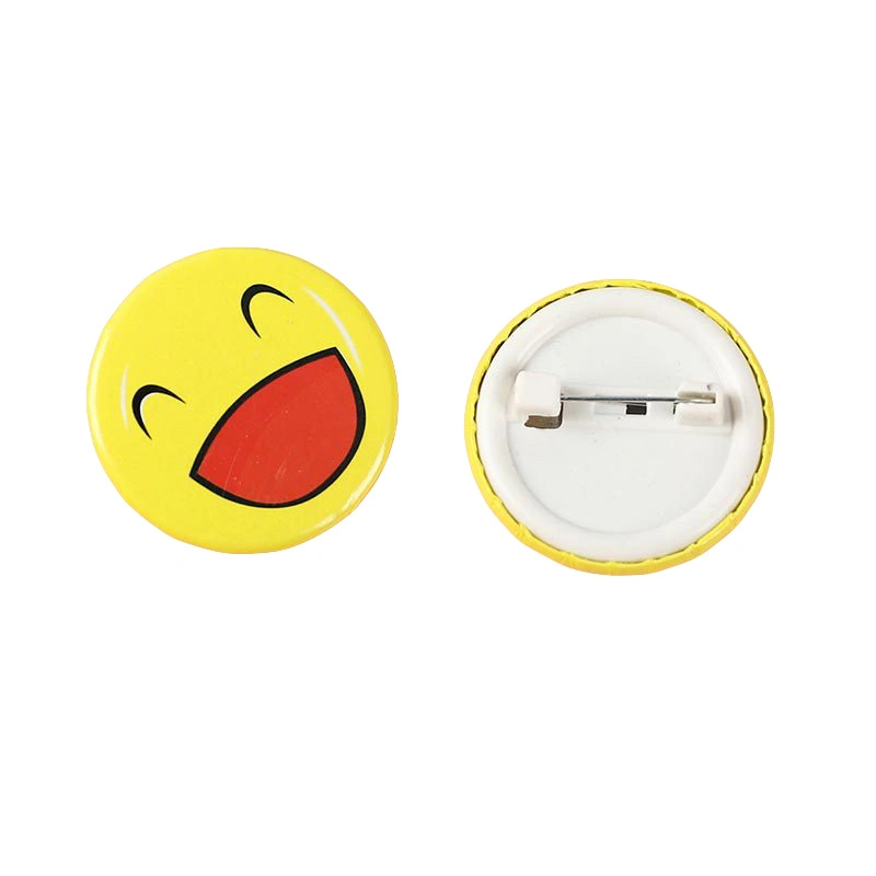 Wholesale/Supplier Price Custom Shape Cute Tinplate Cmyk Printing Button Badge Souvenir Gift (YB-HD-154)