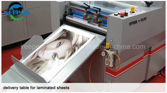 Sfml-520 Semi-Auto Thermal A4 Paper Film Laminating Equipment