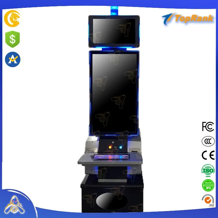 Fornecedor da China Ultimate 43 polegadas Monitor Fire Link Power 2 Multi 8 em 1 curvado Skill Game Casino Software Cash Armário de slot de jogo para máquinas