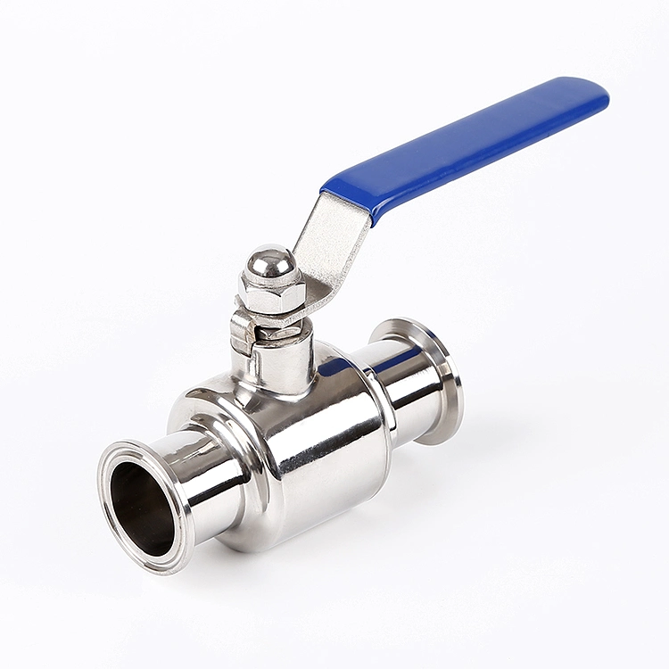 Stainless Steel Sanitary Clamped/Welded/Threaded Direct Way 2 Way Ball Valve