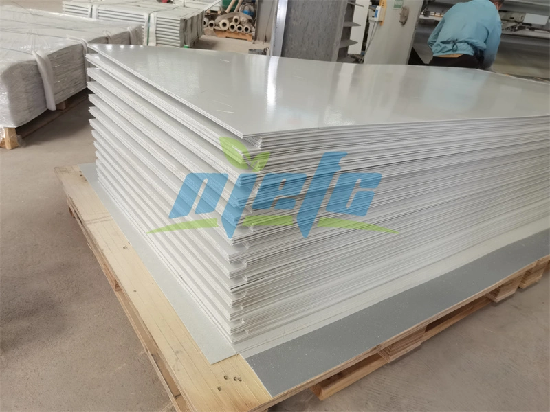 Roof Panels Plastic Sheets Transparent FRP Clear Fiberglass GRP FRP Sandwich Panel for Truck Body Insulated Container