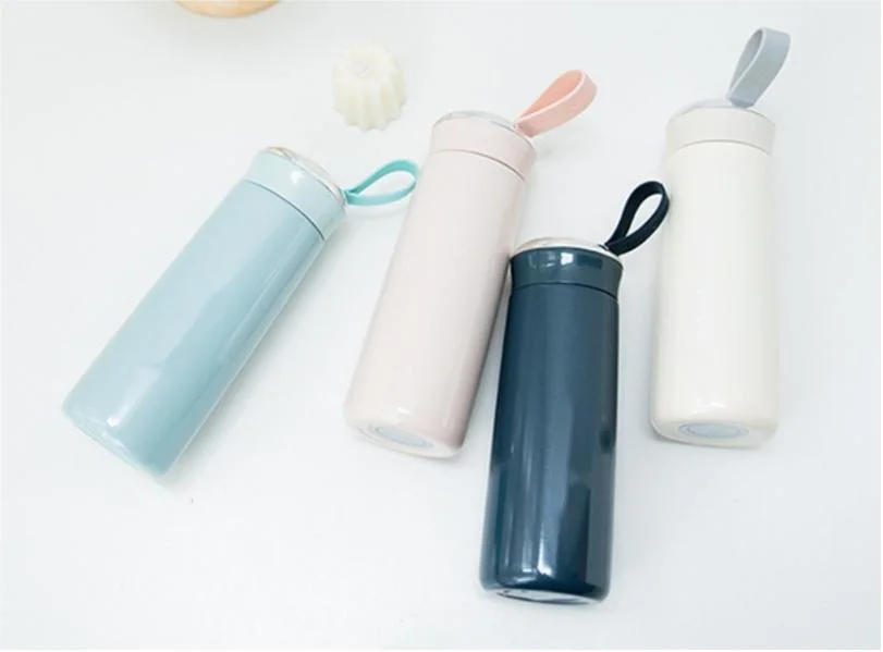 New Nice Glass Liner Creative Water Bottle Simple Department Store Student Bottle Advertising Gift Thermoses Bottle